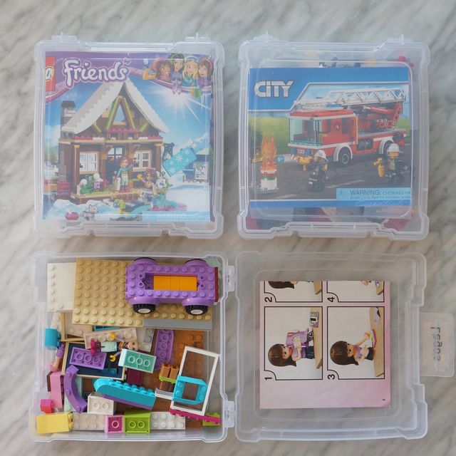 DIY Lego Tray with Organizer - The Handyman's Daughter