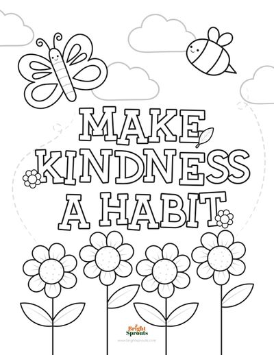 kind coloring pages